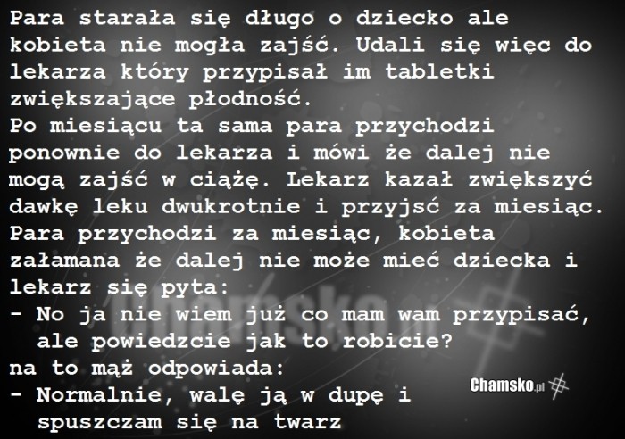 Problem z zajściem