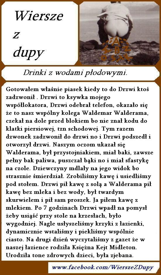 Wiersze z dupy