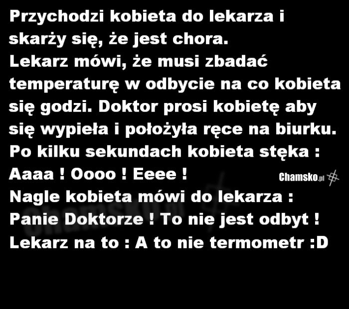 Temperatura w odbycie
