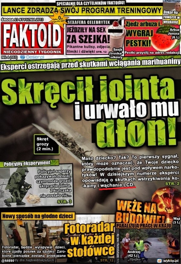 Narkotyczne zagrożenia