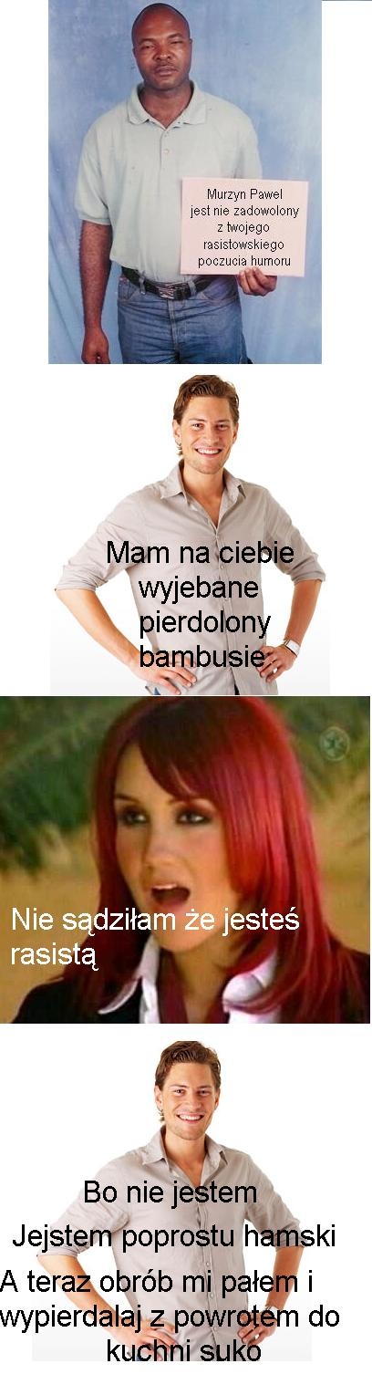Jestem kurwa chamem