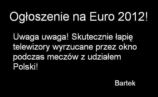 Og?oszenie na Euro
