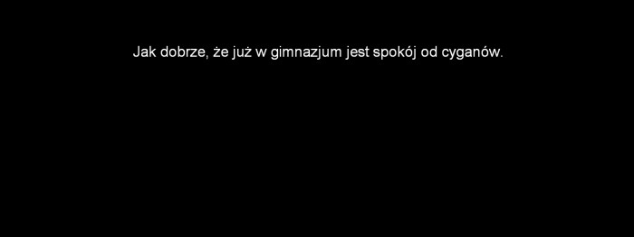 Jak dobrze...