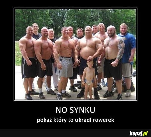 Odawaj skurwielu rower