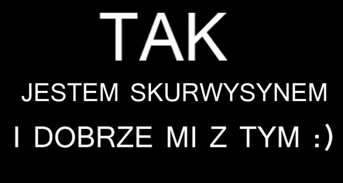 TAK JESTEM