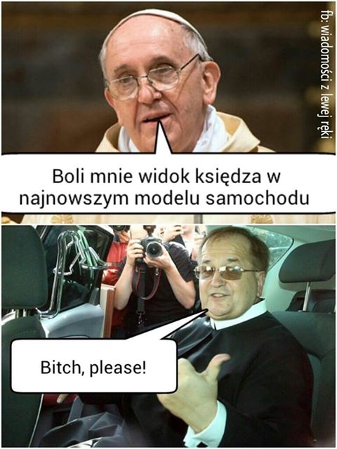 Nie będzie Rydzykowi jakiś tam Franciszek...