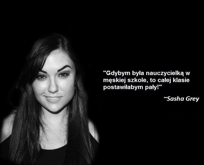Sasha nauczycielka