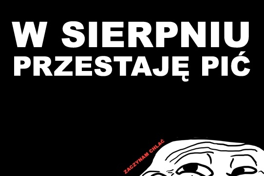 przestaje pic