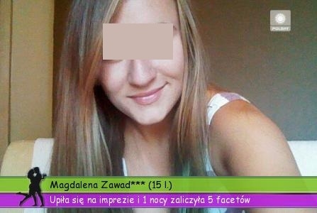 Za?amana dziewczyna tragedia