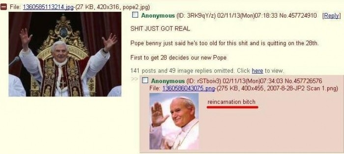 Reincarnation bitch!