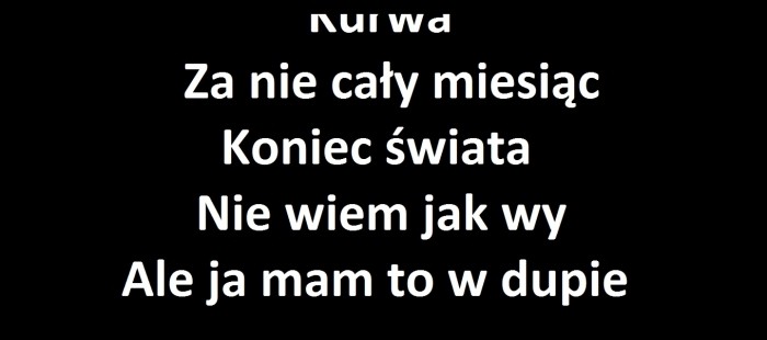 wyjebane