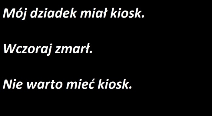 Kiosk.