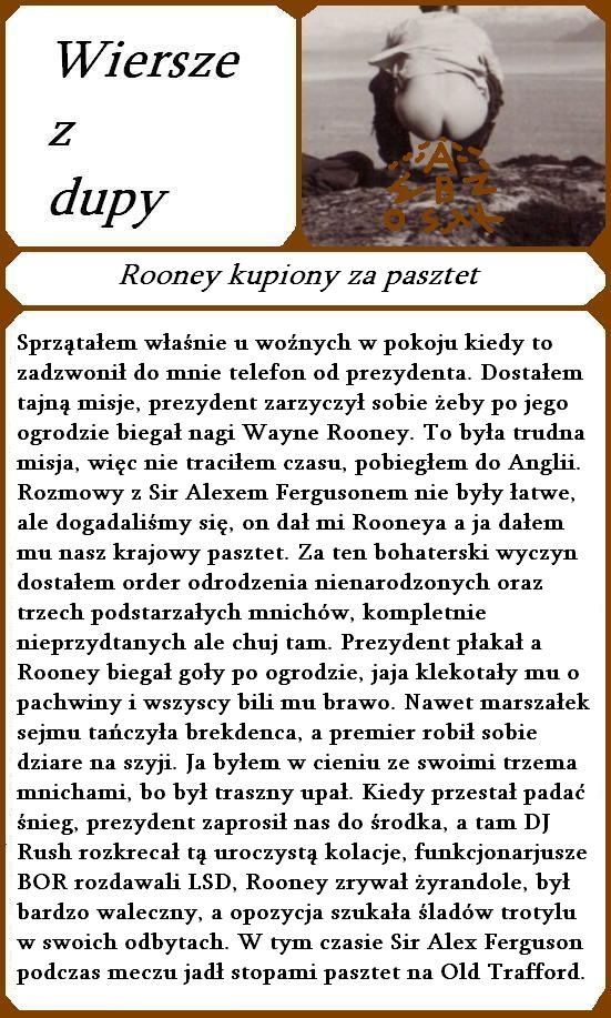 Wiersze z dupy