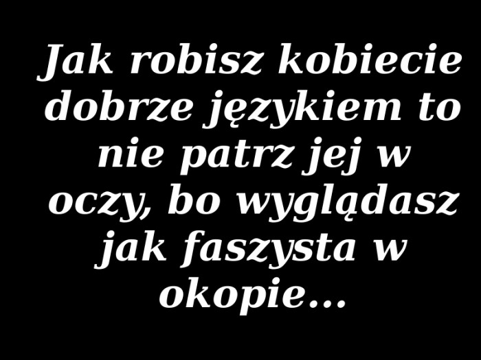 Jebany faszysta