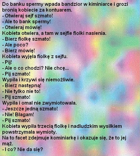 w banku spermy