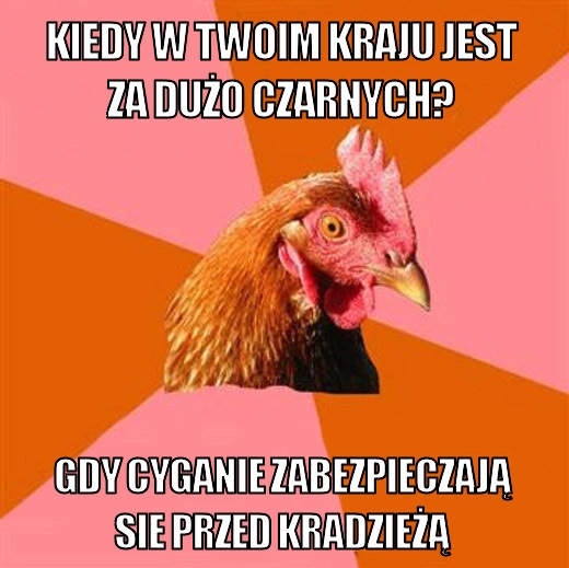Za dużo czarnych