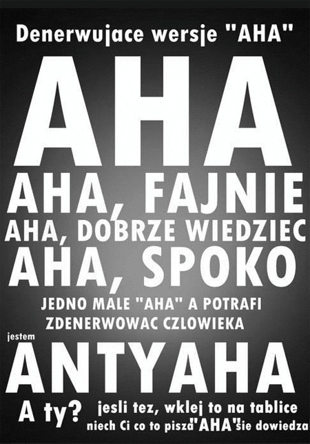 aha