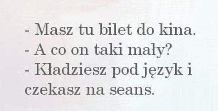 Oczekiwanie na seans