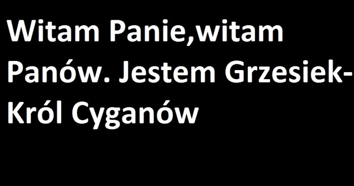Król cyganów