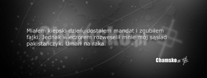 Sąsiad z poczuciem humoru