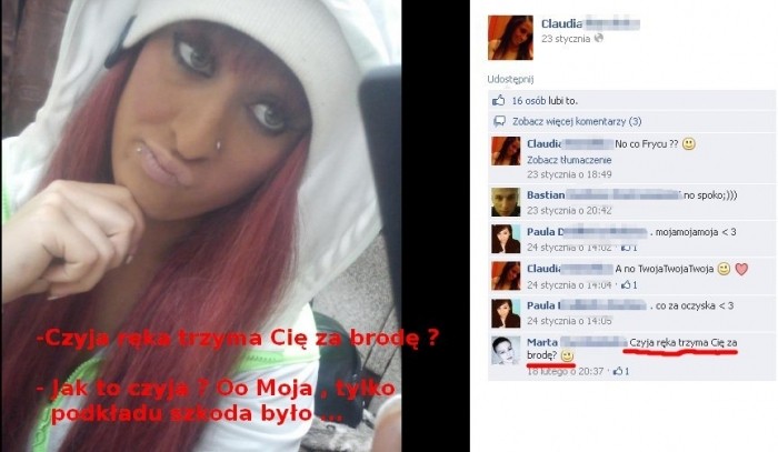 Czyja Ręka Trzyma Cię za Brodę ? xD