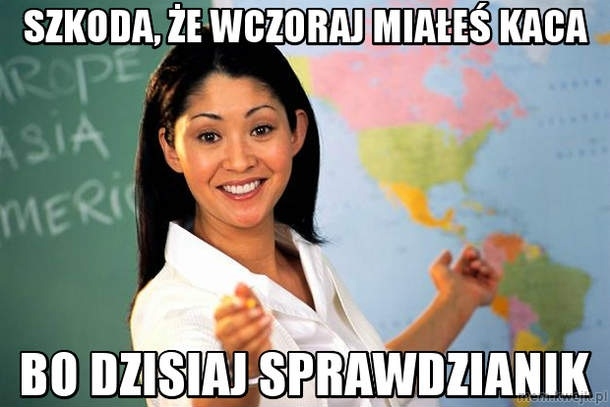 Szkoła nadeszła tępe chuje