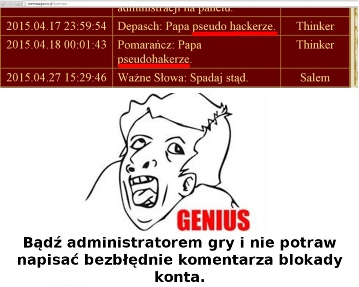 Administracja w Margonem