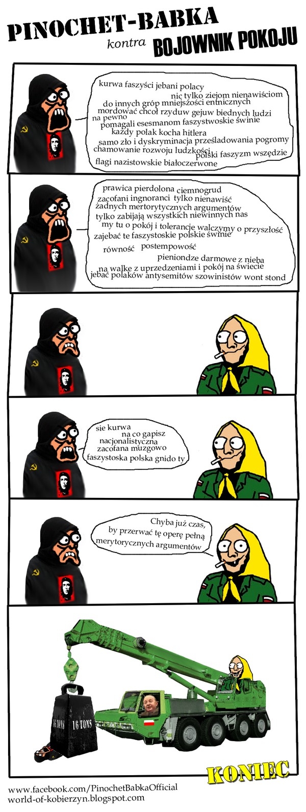 Pinochet-Babka kontra Bojownik Pokoju