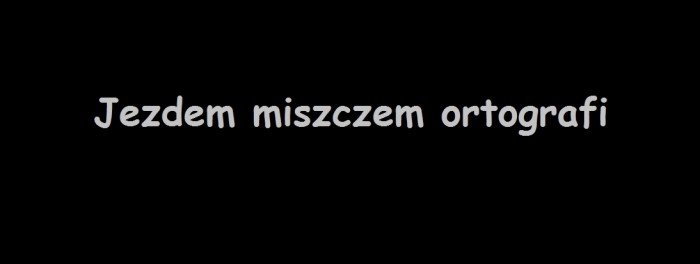 jezdem miszczem