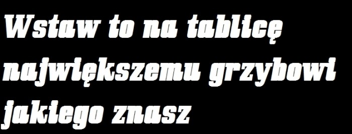 Cz?owiek grzyb
