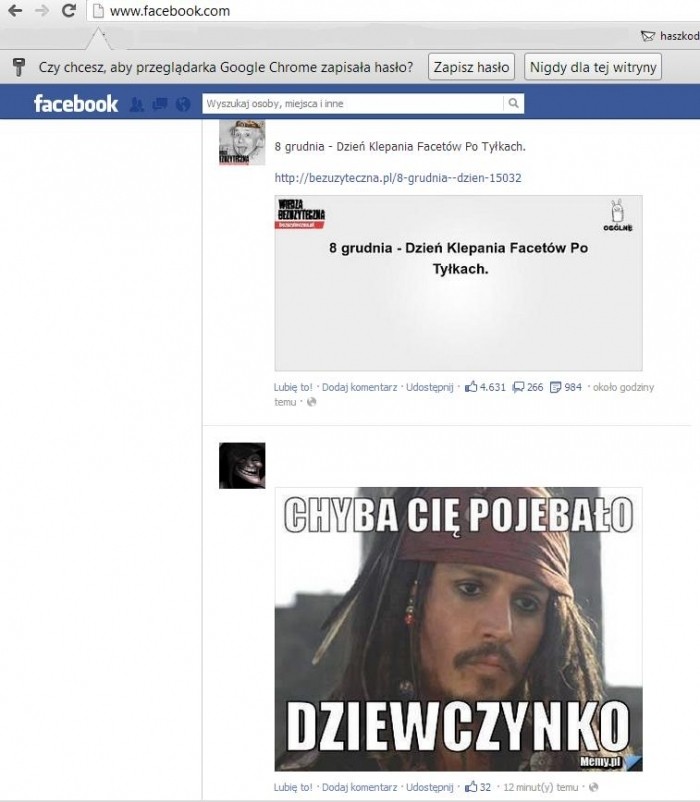 Chyba Cię pobało