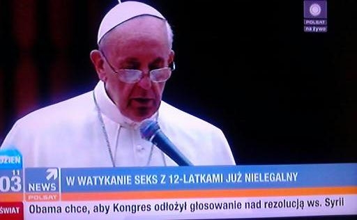 Zasmucony Papa