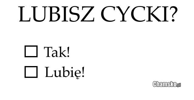 Cycki!