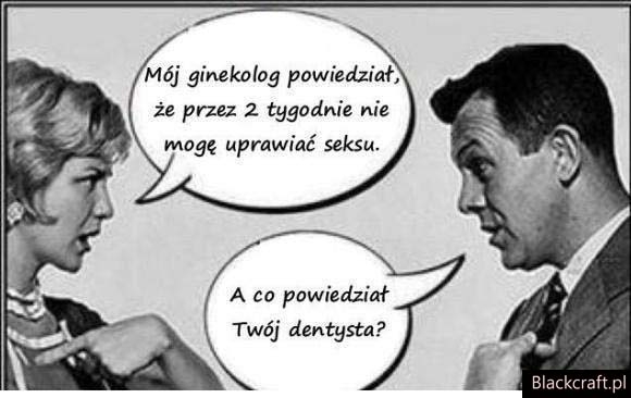 Co powiedział ginekolog