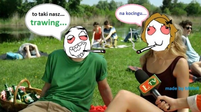 trawing na kocingu :D