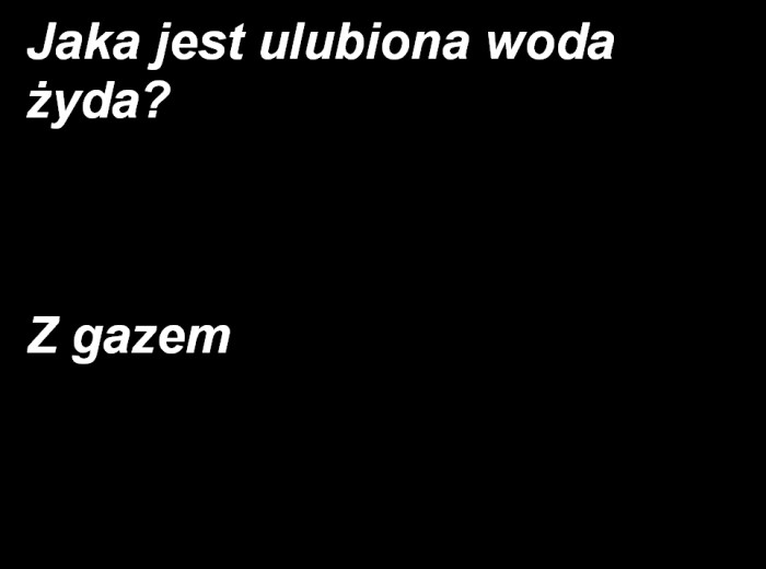 Woda dla żyda