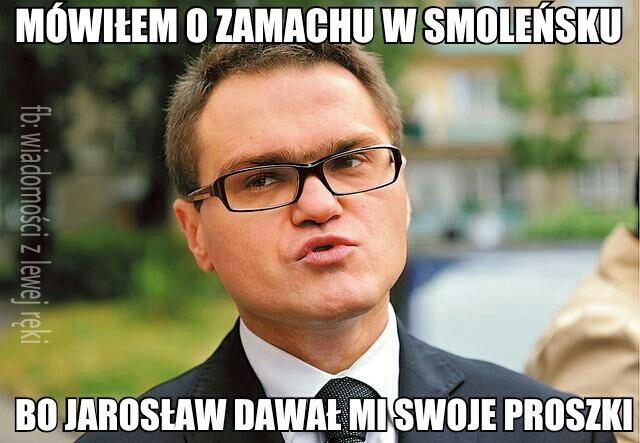 może Jarosław też kiedyś przestanie ćpać...