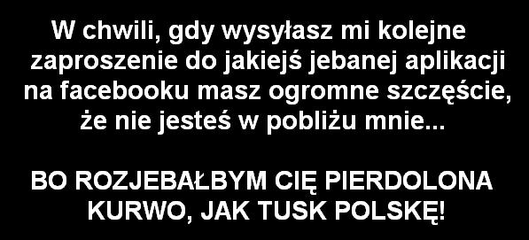 zaproszenia na fejsbuku