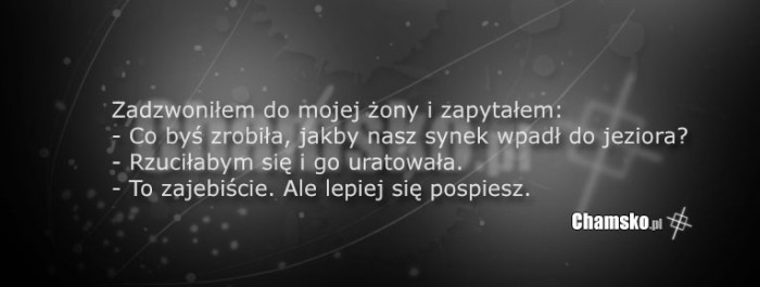 Telefon do żony