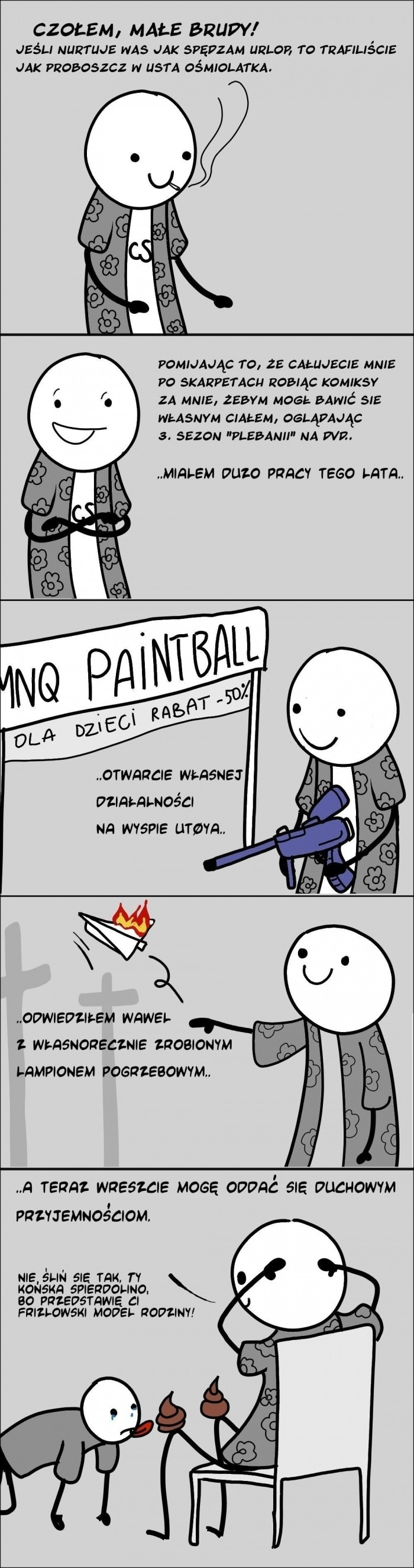 Czo?em ma?e brudy!