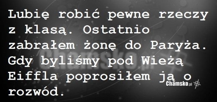 Rozwód z klasą