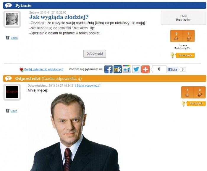 Złodziej.