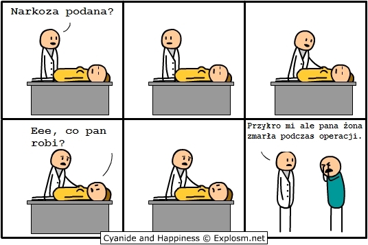 Pacjent zmar?