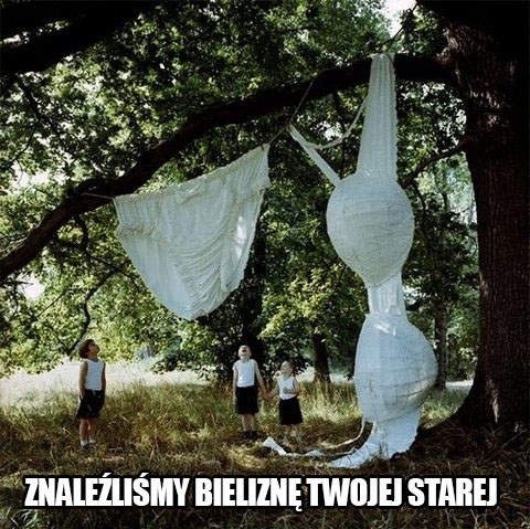 Twoja stara ma dupę jak szafa
