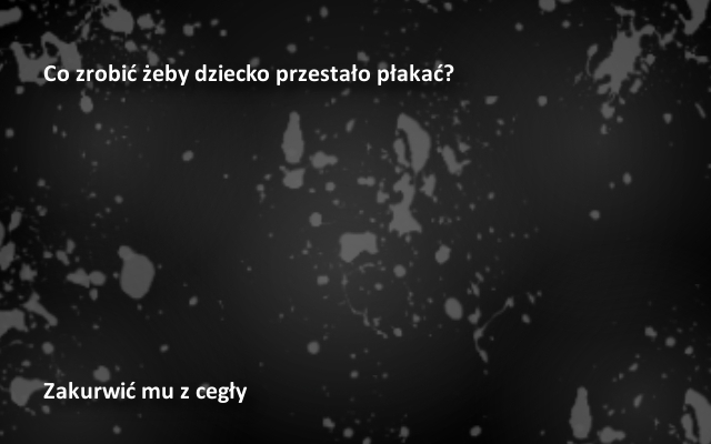 Sposób na płacz dziecka