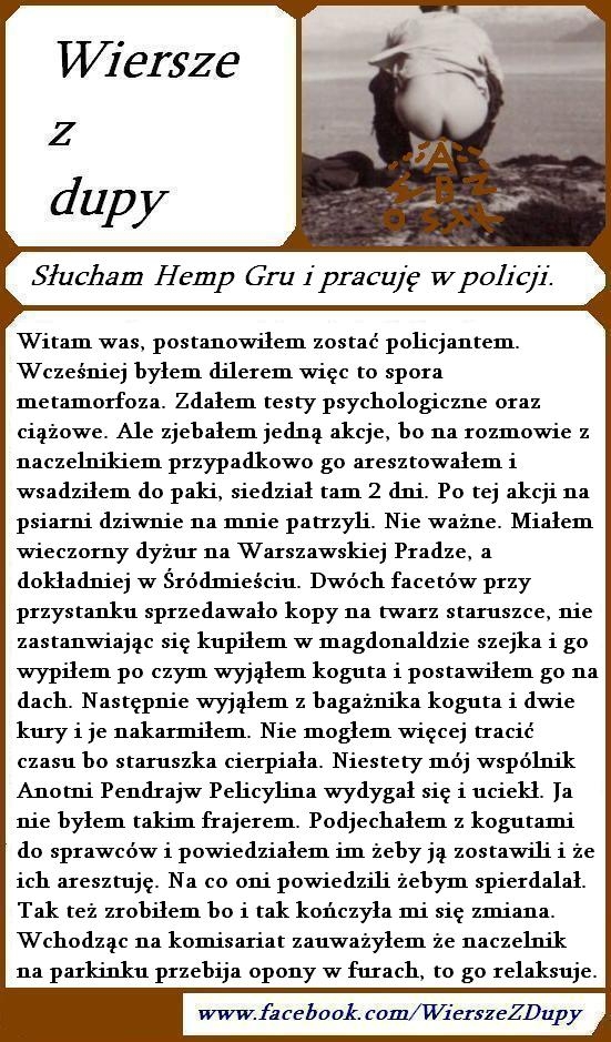 Wiersze z dupy