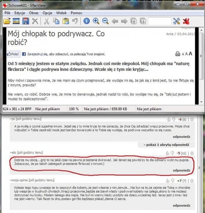 Mój chłopak to podrywacz FORUM