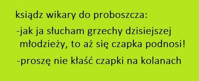 czapka wikarego