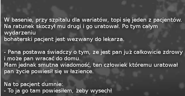 w wariatkowie