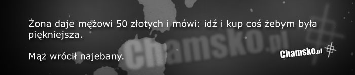 Sposób na piękną żonę